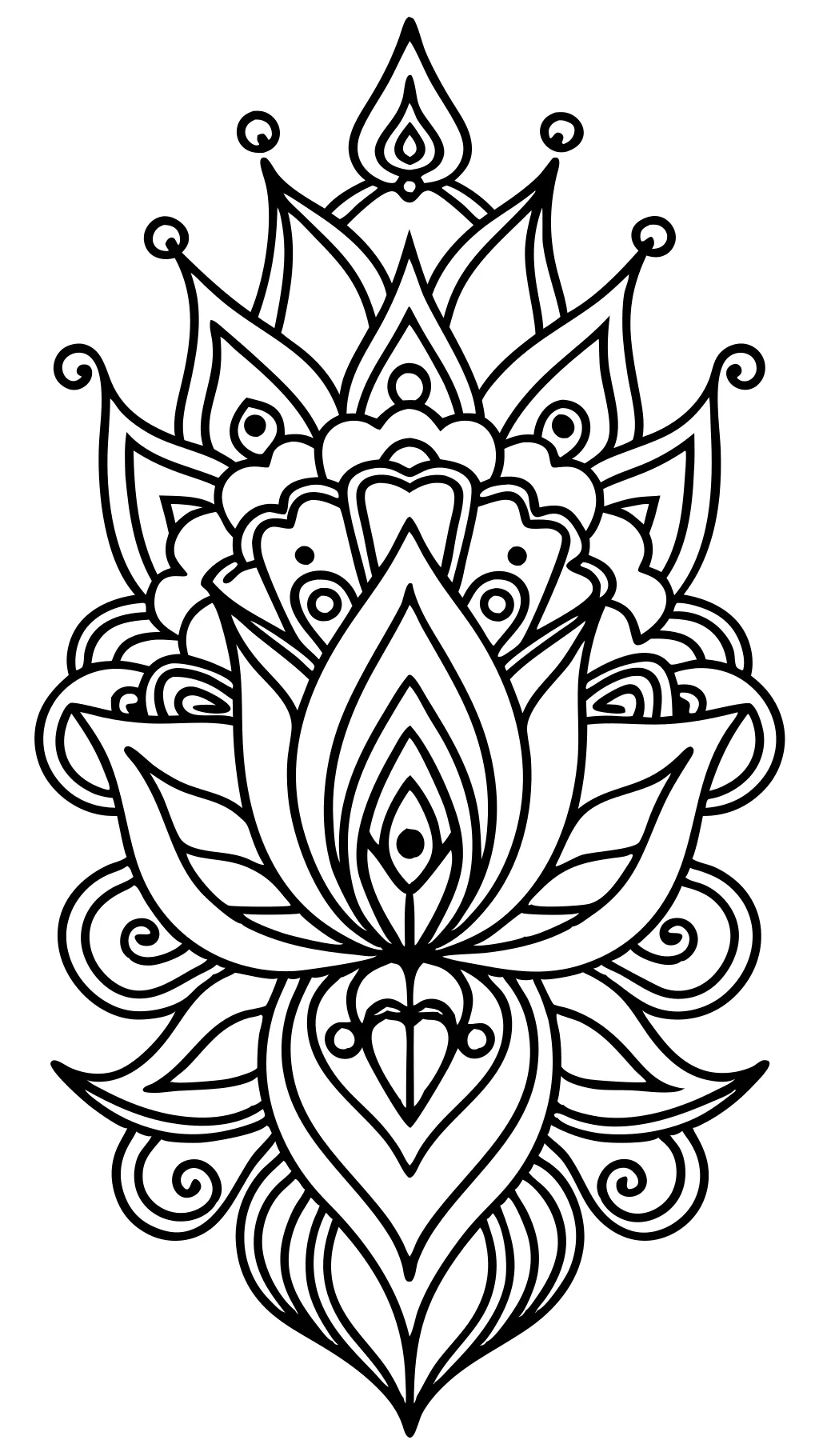 large print coloring pages for adults